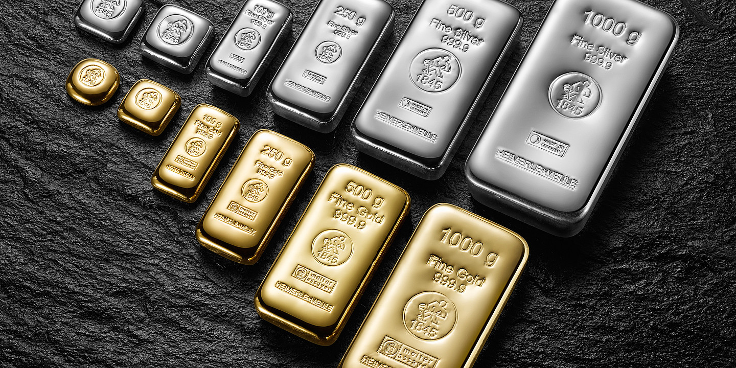 Gold- & Silberbarren – Anlageprodukt aus Edelmetall