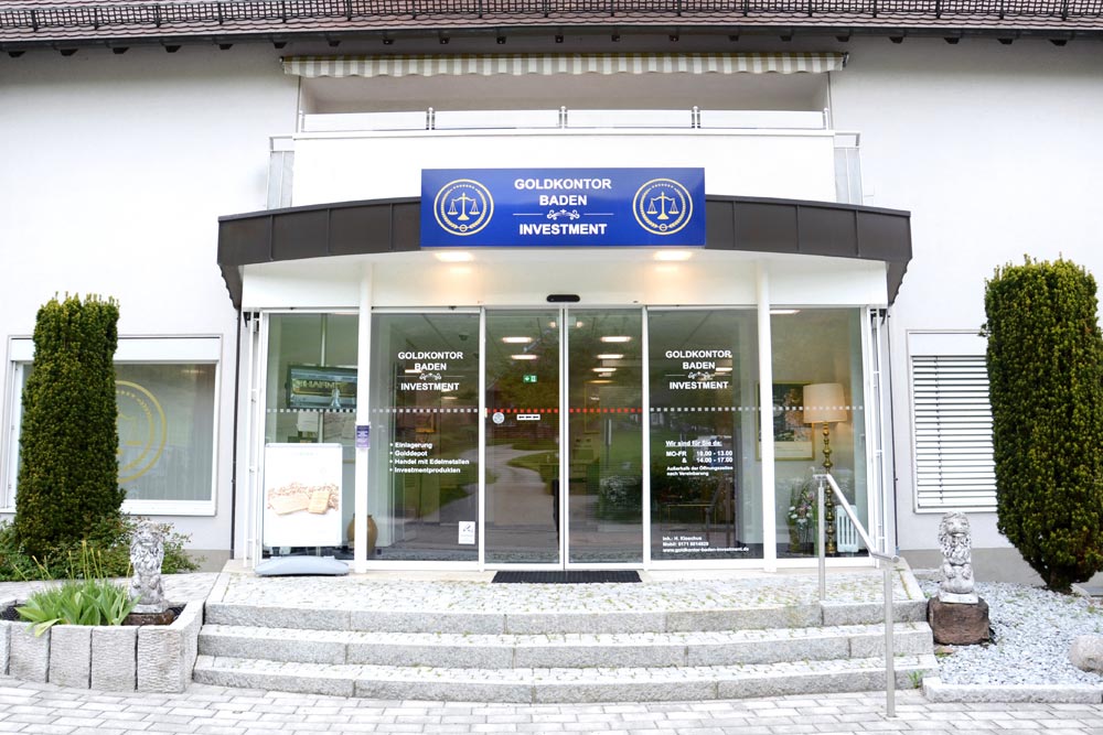 Goldkontor Baden Filiale Oberried bei Freiburg